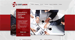 Desktop Screenshot of contlabor.com.br